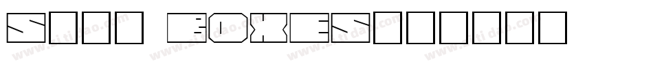Some BOXES字体转换